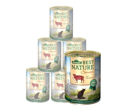 dehner-best-nature-senior-katzenfutter-lamm-6x400g-nass image 4