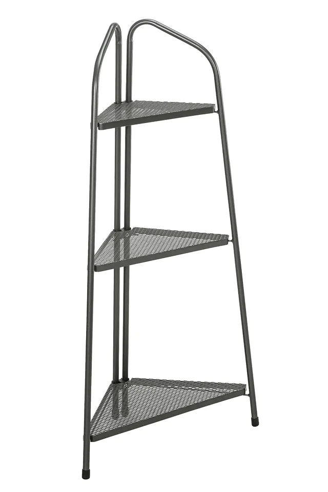 dehner-savoy-eckregal-metall-dunkelgrau-127-cm image 1