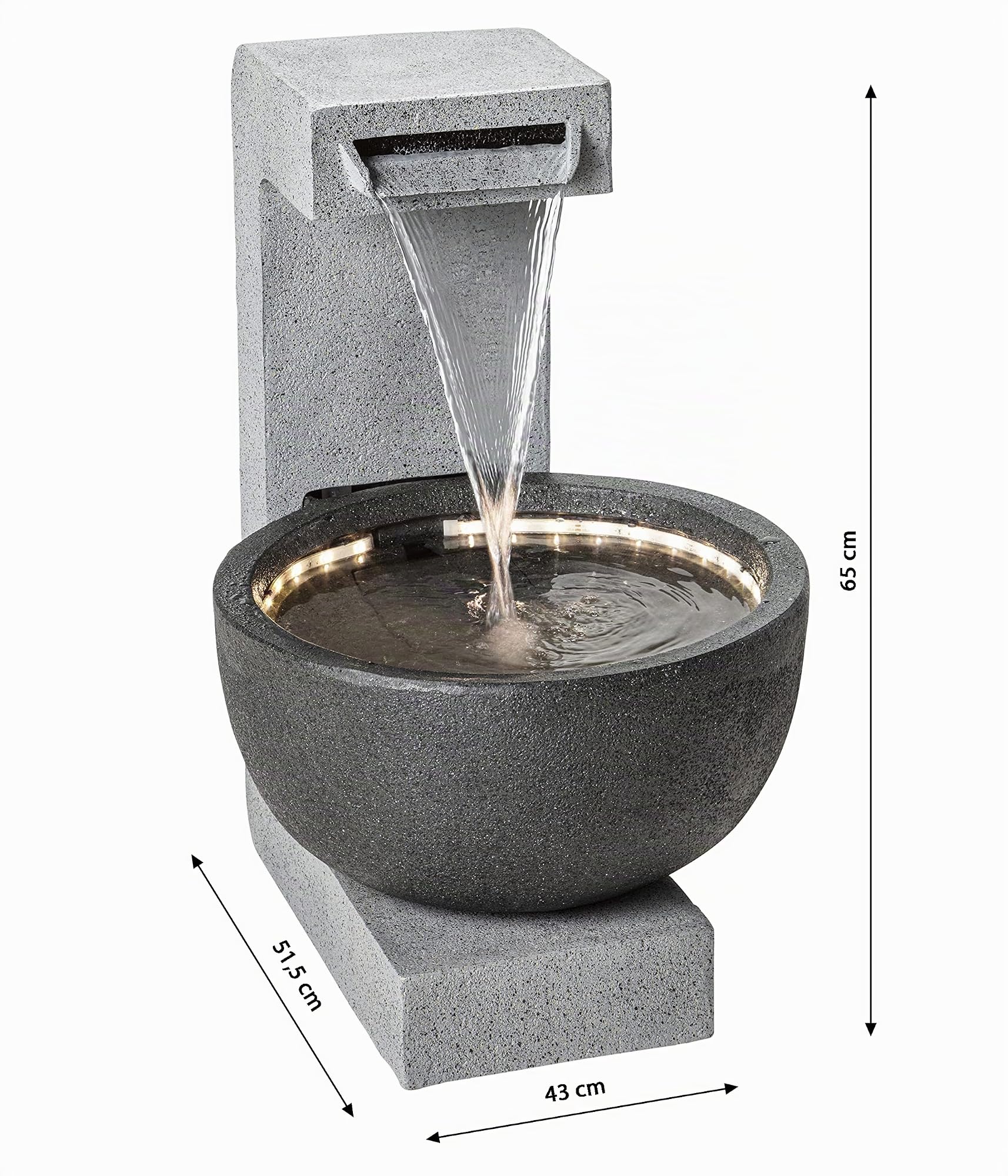 dehner-madeira-gartenbrunnen-mit-led-65x43x51-5-cm-8-liter image 4