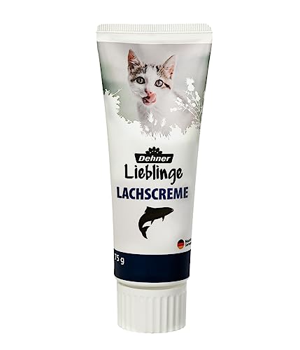 dehner-lieblinge-katzensnack-lachscreme-6x75g-zuckerfrei image 7