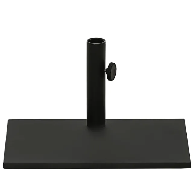 dehner-schirmst-nder-schwarz-20-kg-metall-sonnenschirmst-nder image 1