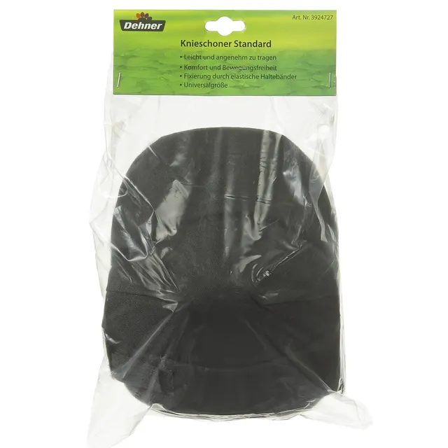 dehner-knieschoner-standard-knieschutz-schwarz-24x24-cm image 1