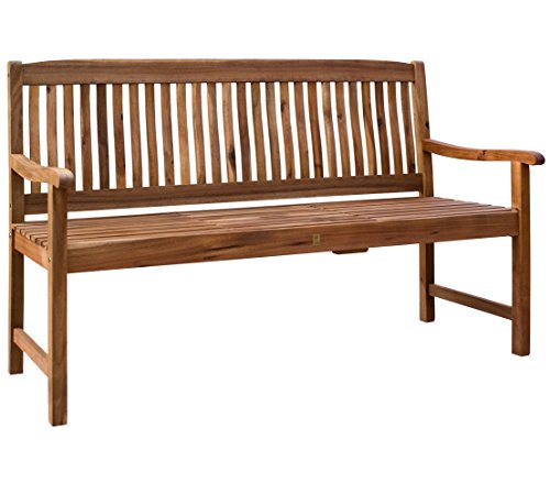 dehner-oslo-gartenbank-3-sitzer-akazienholz-natur-150-cm image 8