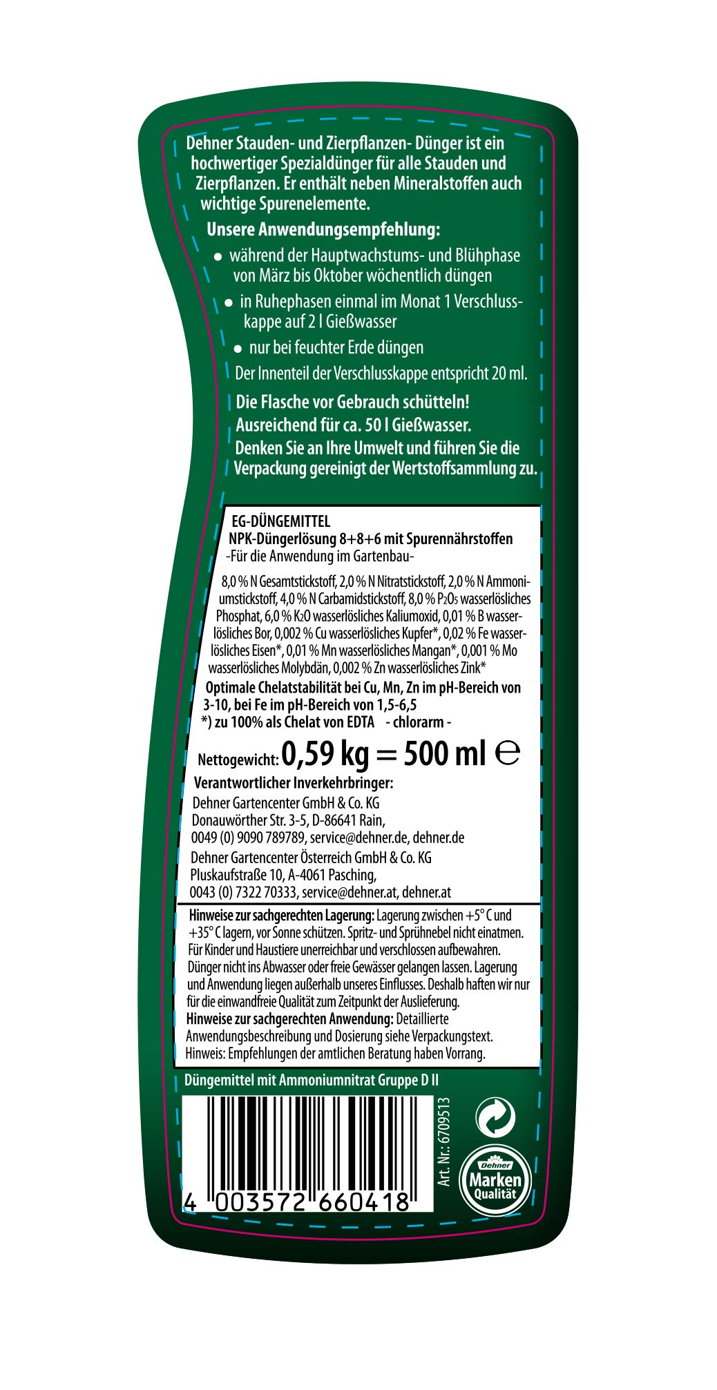 dehner-stauden-fl-ssigd-nger-500ml-f-r-50l image 2