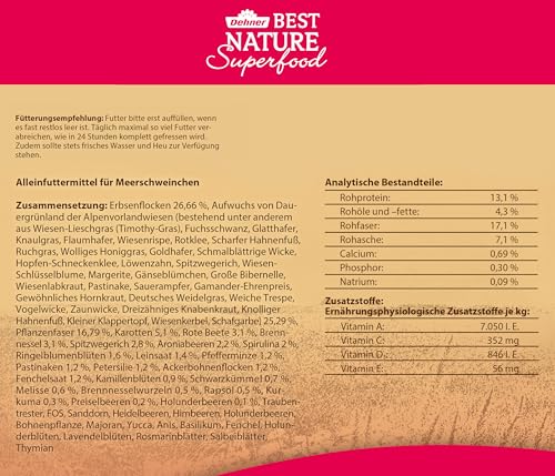 dehner-best-nature-meerschweinchen-futter-1-5-kg-getreidefrei image 6