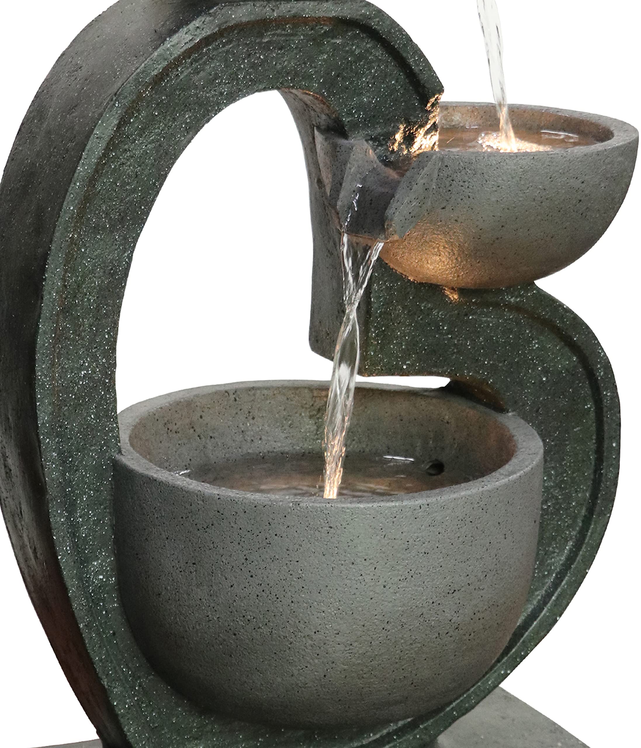 dehner-gartenbrunnen-heart-led-polyresin-grau image 6