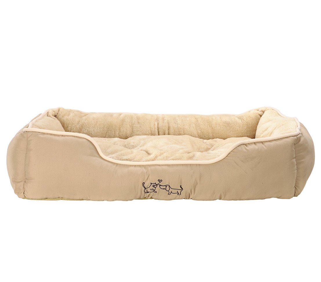 dehner-lieblinge-sammy-hundebett-beige-61x48x18-waschbar image 5