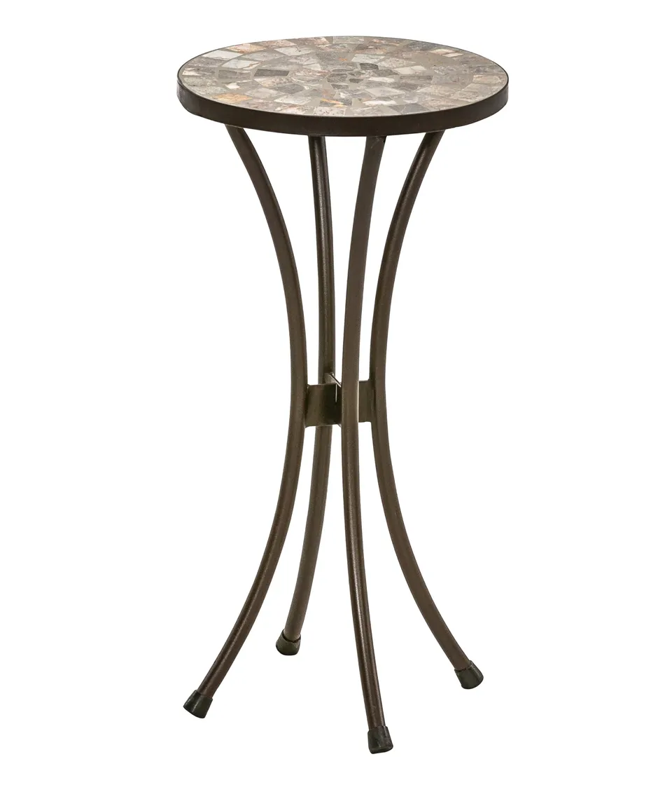 dehner-grazia-blumenhocker-mosaik-braun-grau-30-cm image 1