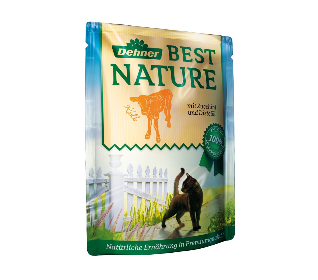 dehner-best-nature-katzen-nassfutter-multipack-8x85g-kalb-wild image 2