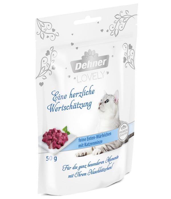dehner-lovely-katzenfutter-ente-katzenminze-12x50-g image 5