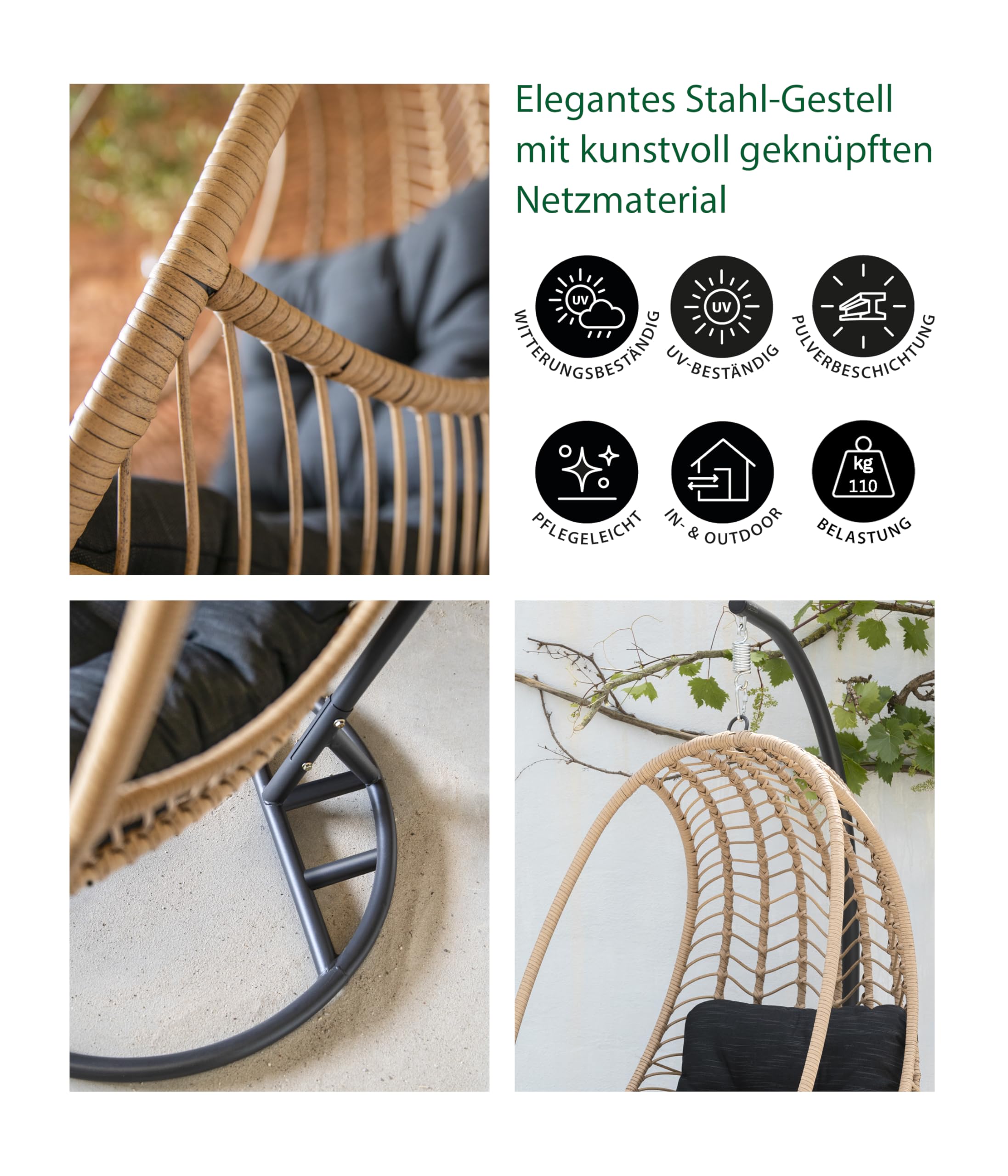 dehner-venezia-h-ngesessel-h-ngestuhl-schwarz-beige-stahl image 2