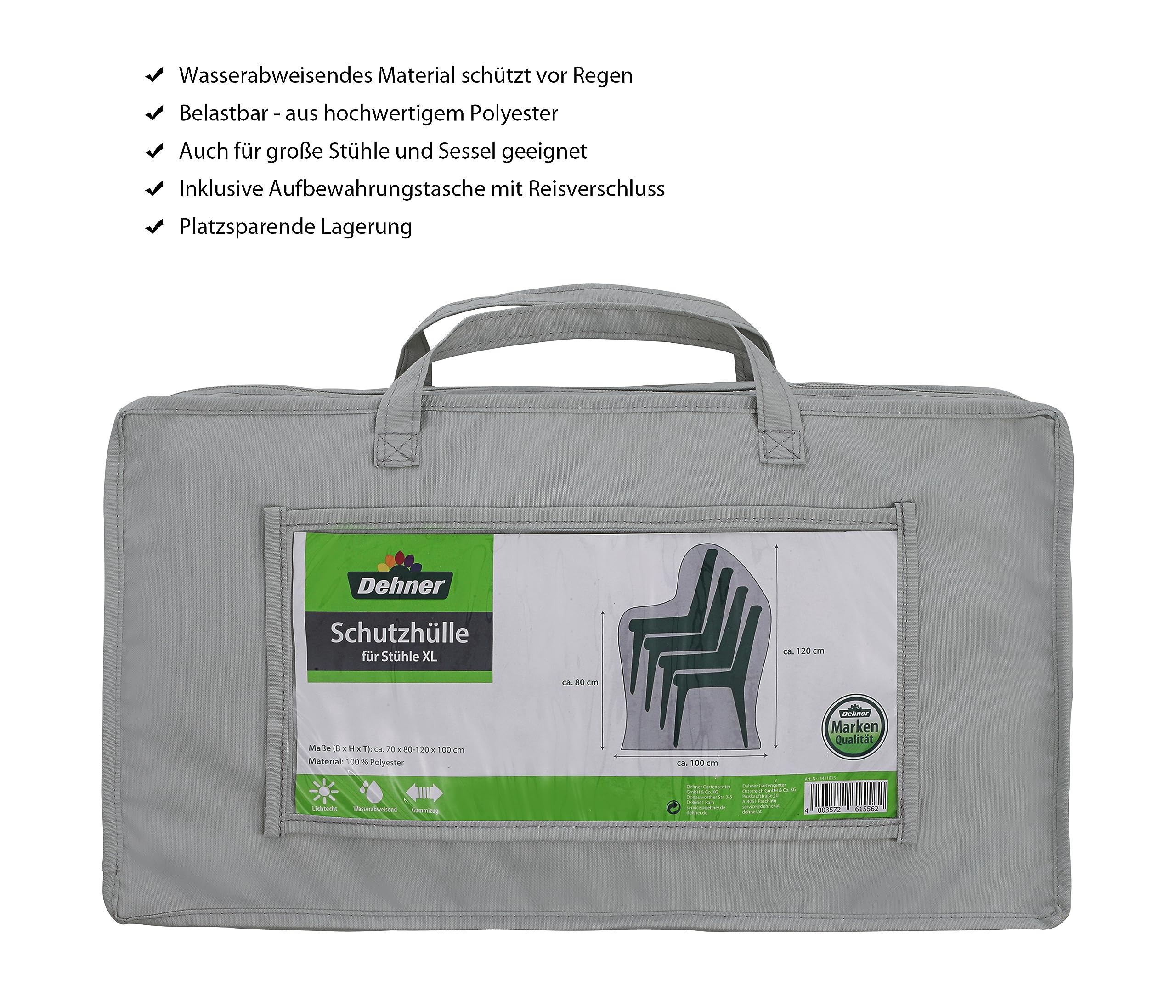 dehner-abdeckung-xl-gartenstuhl-120x100x70-grau image 2
