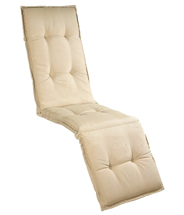dehner-villach-relaxauflage-beige-175x50x6-cm-polyester image 1