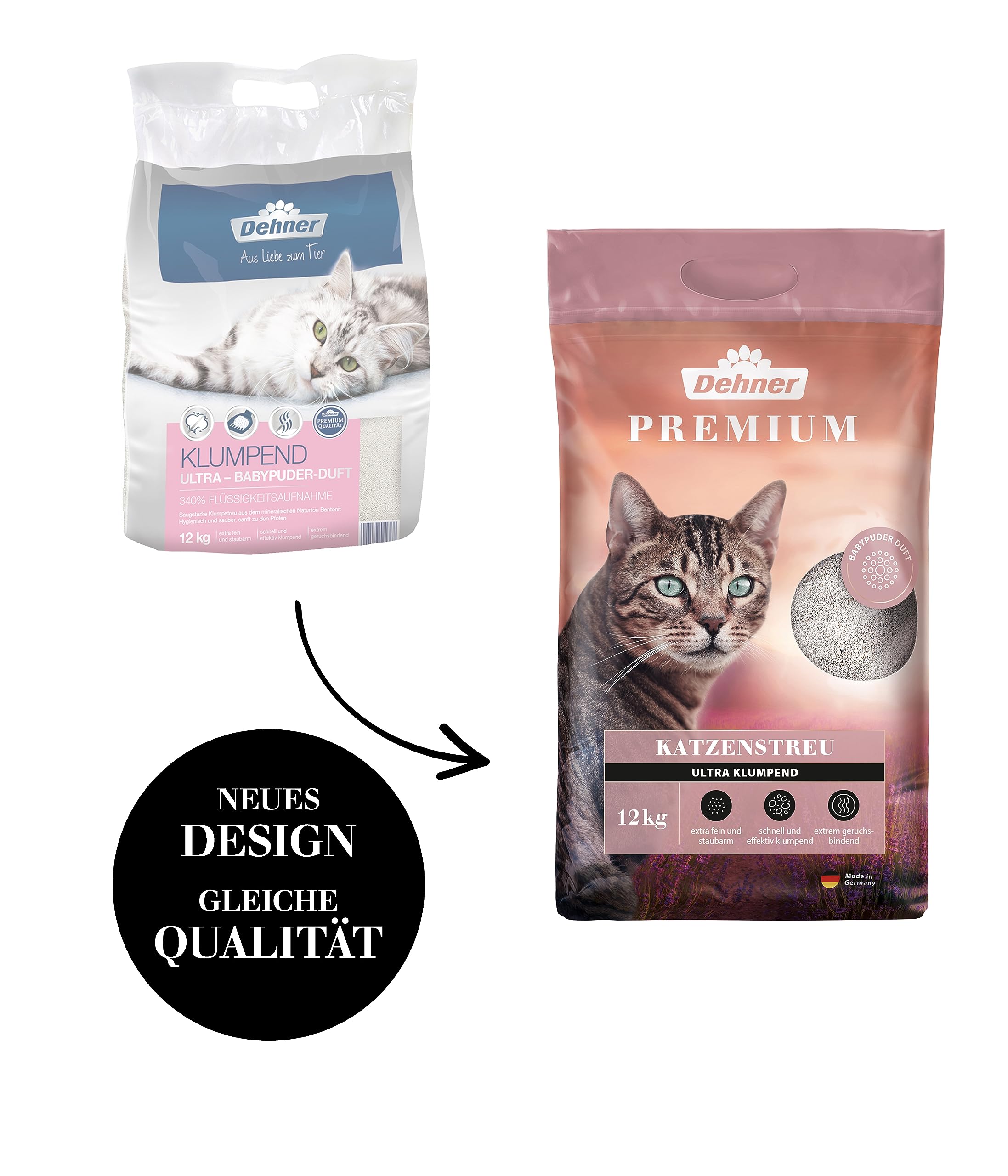 dehner-premium-katzenstreu-klumpend-ultra-12-kg image 2
