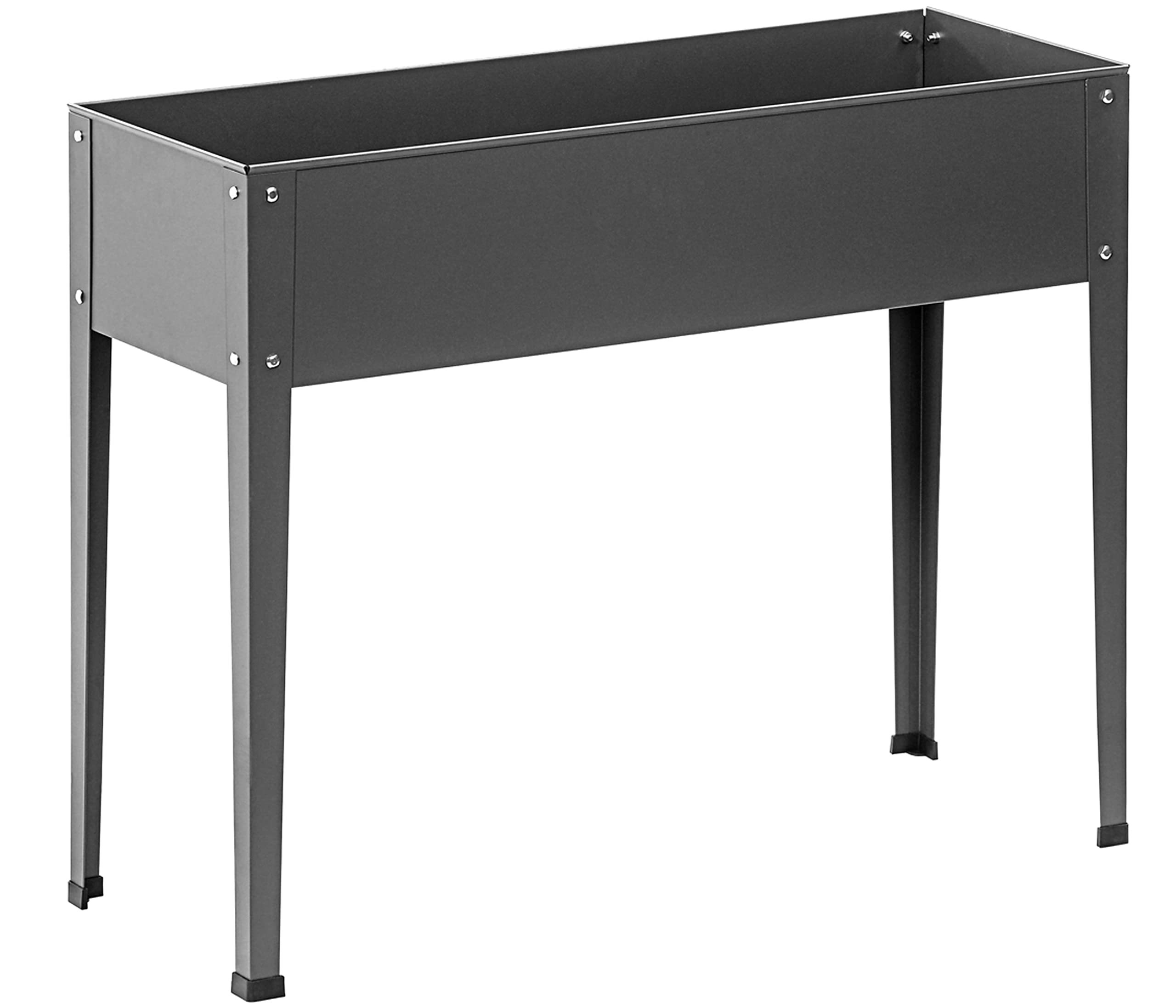 dehner-m-nster-2-hochbeet-stahl-grau-100-x-30-x-80-cm image 1