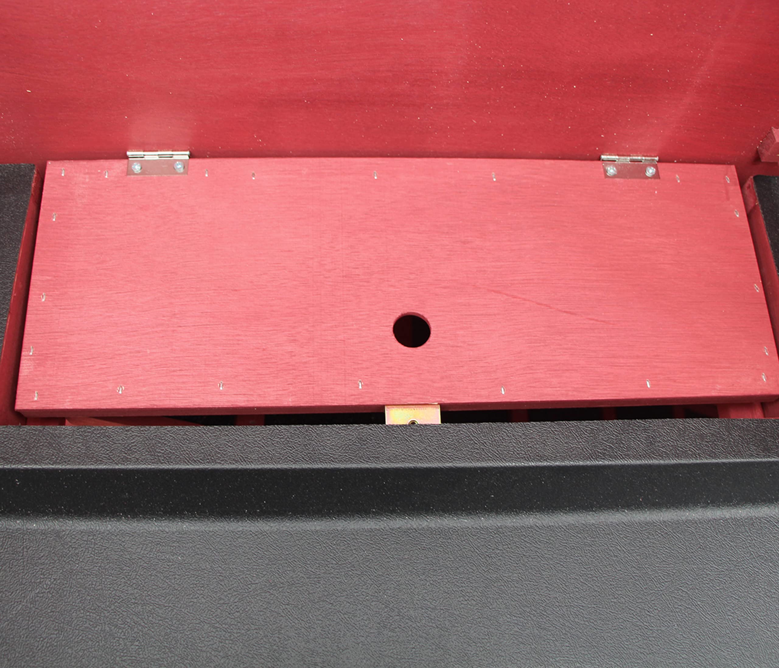 dehner-landhaus-kaninchenstall-rot-wei-116x57x114-cm image 7