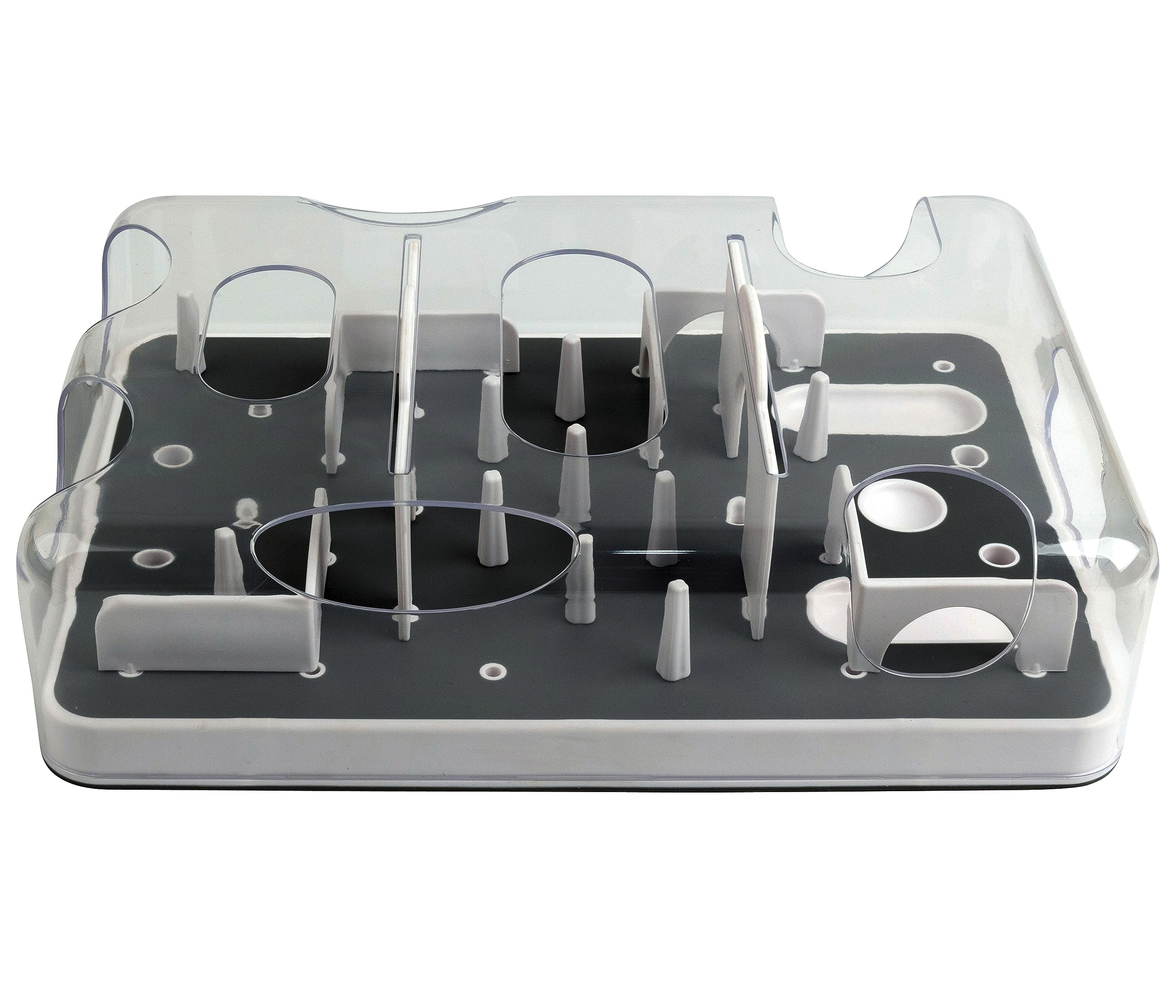 dehner-lieblinge-snack-it-katzenspielzeug-labyrinth-grau-wei image 1