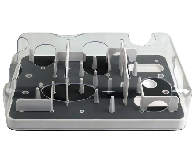 dehner-lieblinge-snack-it-katzenspielzeug-labyrinth-grau-wei image 1