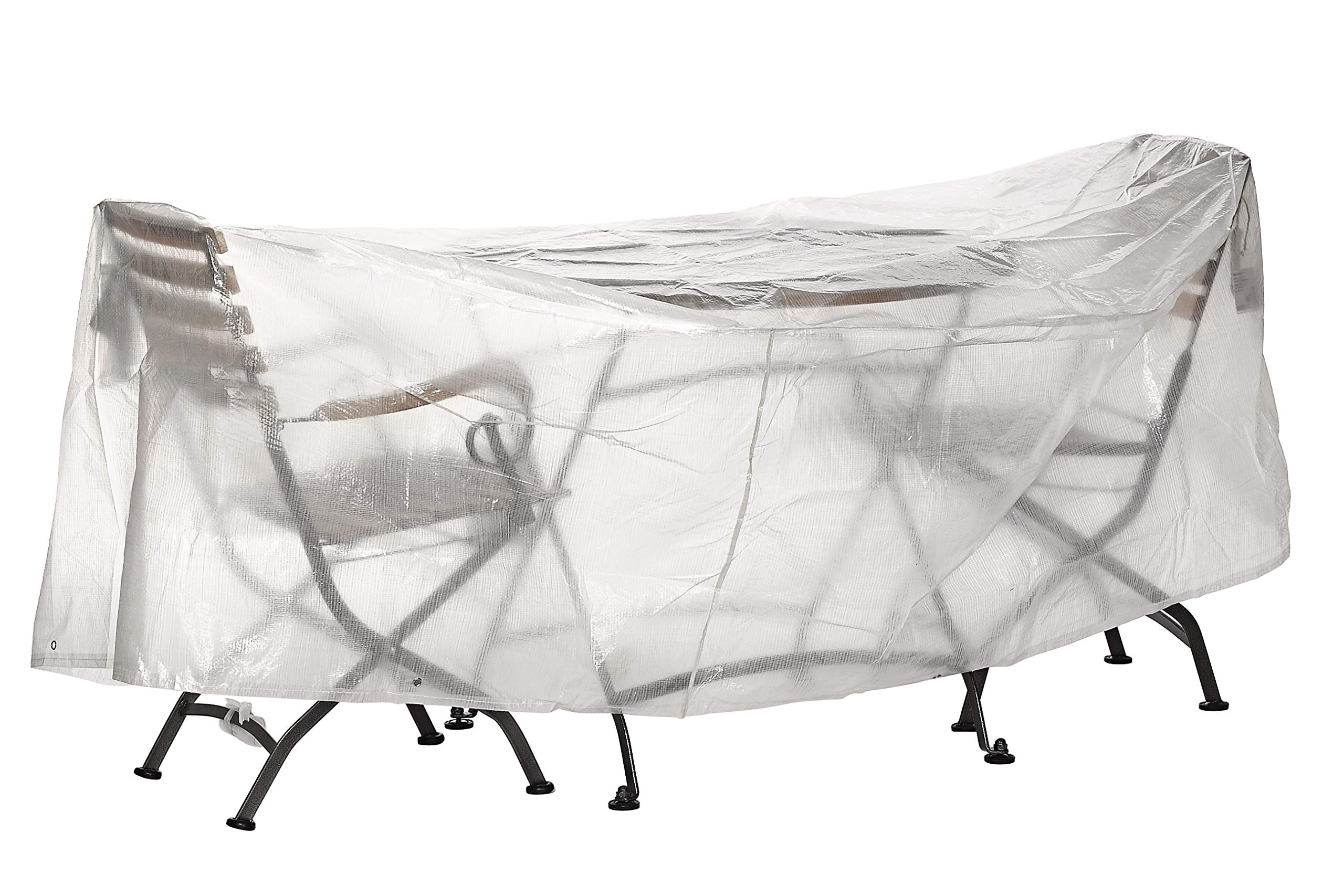 dehner-gute-wahl-schutzh-lle-sitzgruppe-200-cm-transparent image 1