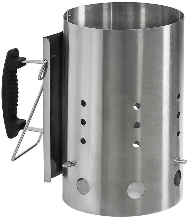 dehner-anz-ndkamin-holzkohlegrill-stahl-19-4-cm-silber image 1