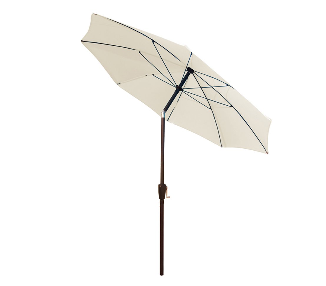 dehner-sonnenschirm-kos-rund-220-cm-beige-schirm image 1
