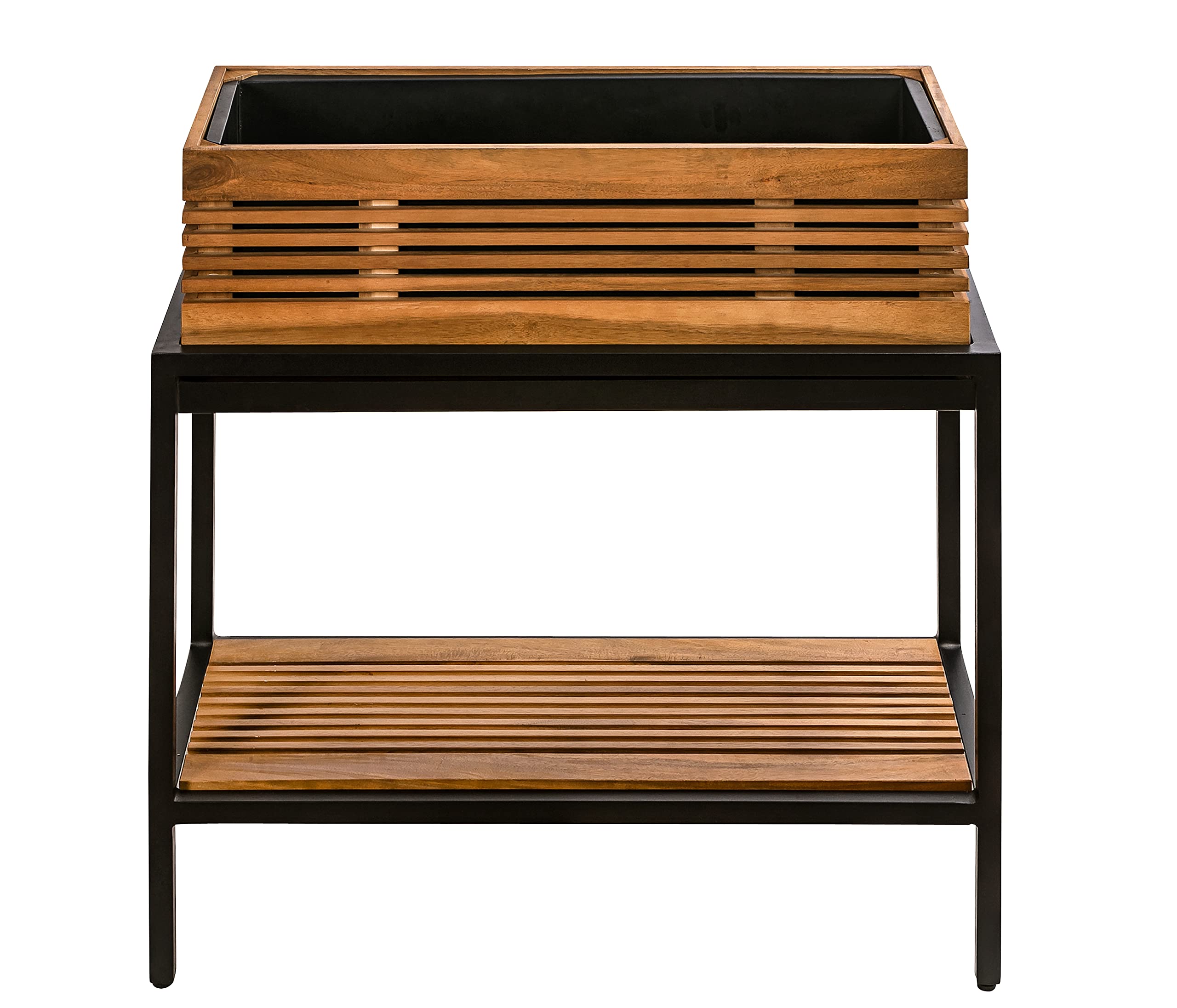 dehner-premium-balkonhochbeet-new-york-schwarz-115-cm image 1
