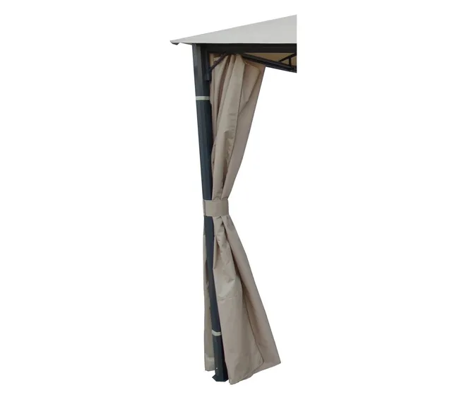 dehner-pavillon-dubai-seitenteile-3x4-m-beige-4-stk image 1