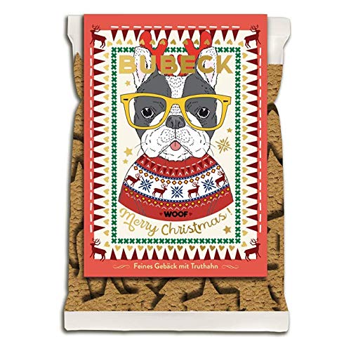 bubeck-hundekuchen-weihnachtskekse-truthahn-5x210g-getreidefrei image 5