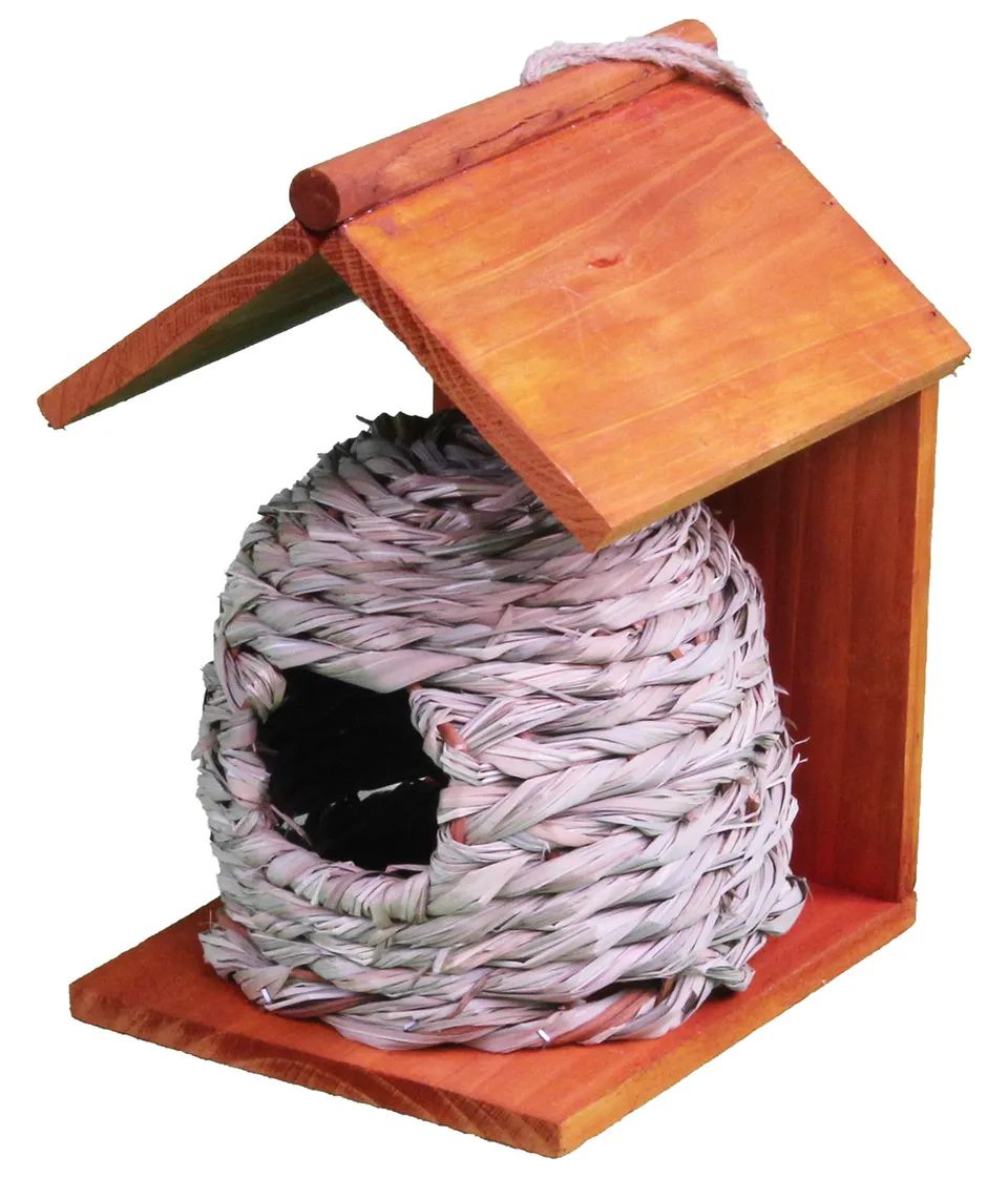 dehner-natura-brynja-wildvogel-nestbeutel-23-cm-schilf image 1