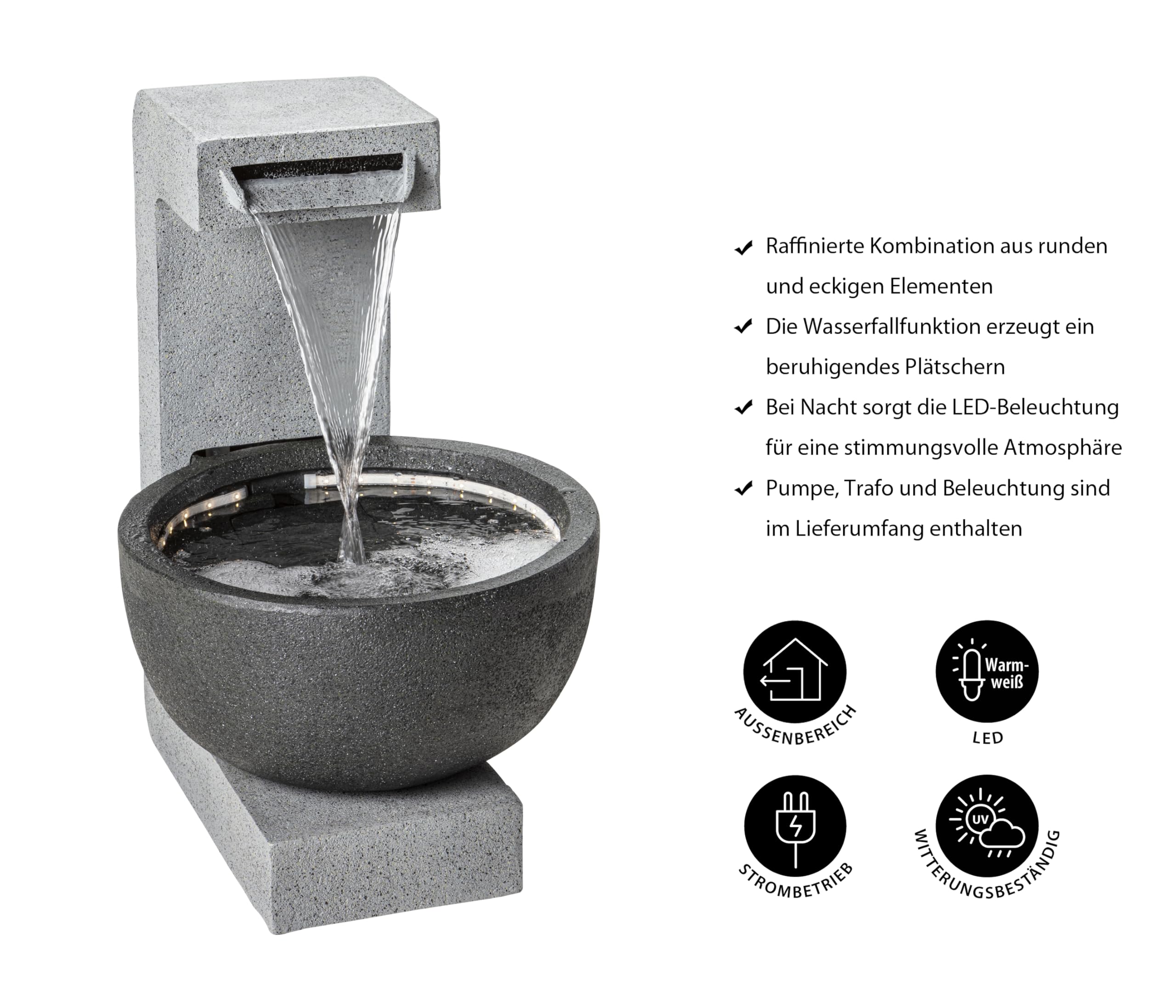 dehner-madeira-gartenbrunnen-mit-led-65x43x51-5-cm-8-liter image 3