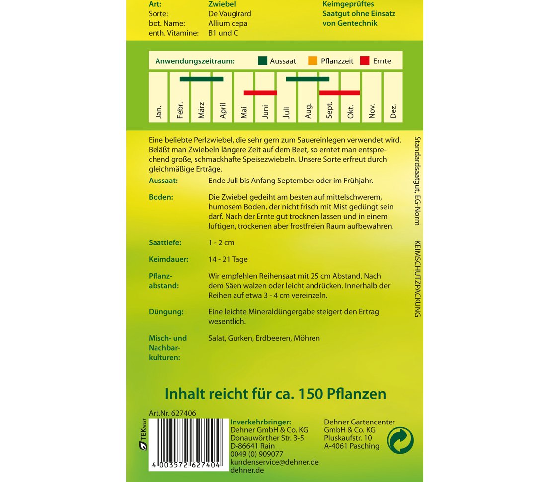 dehner-zwiebel-de-vaugirard-saatgut-5er-pack-perlzwiebel image 2