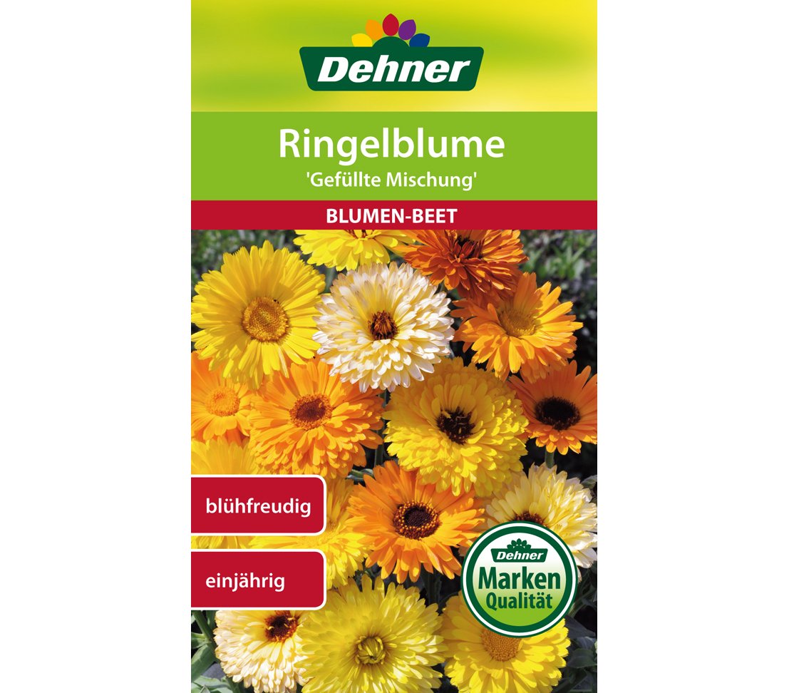 dehner-ringelblume-gef-llte-mischung-samen-5er-pack-einj-hrig image 1