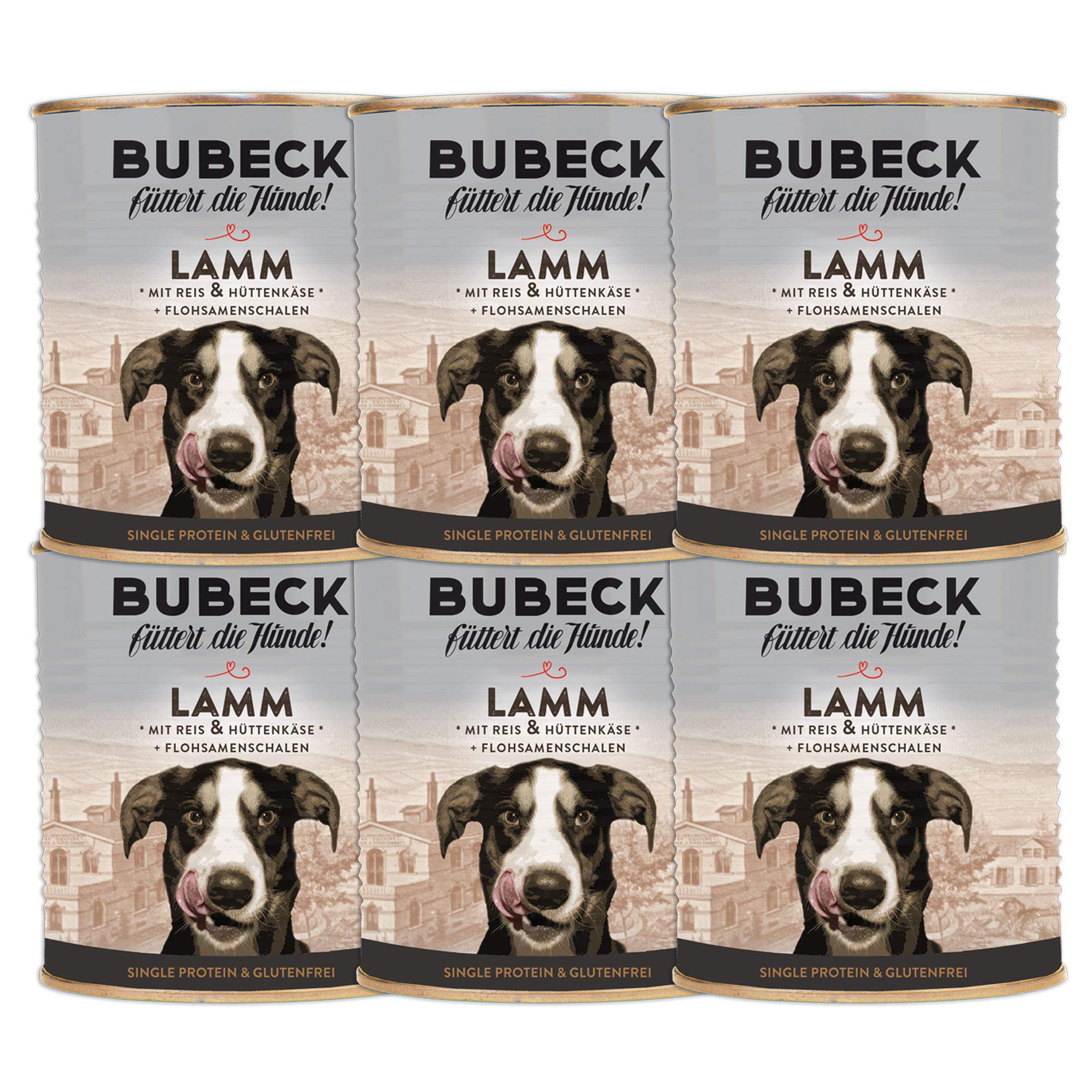 bubeck-nassfutter-lamm-800g-hundefutter-mit-reis-getreidefrei image 1