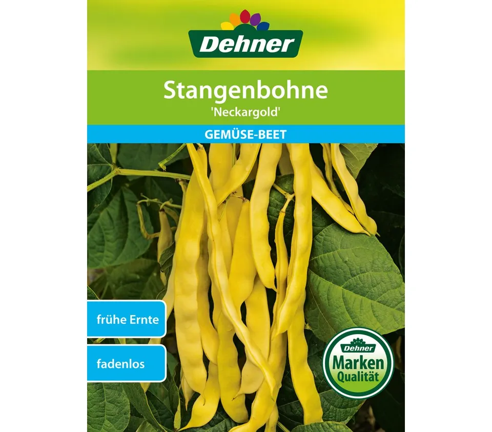 dehner-neckargold-stangenbohnen-samen-5x45-g-fadenlos image 1