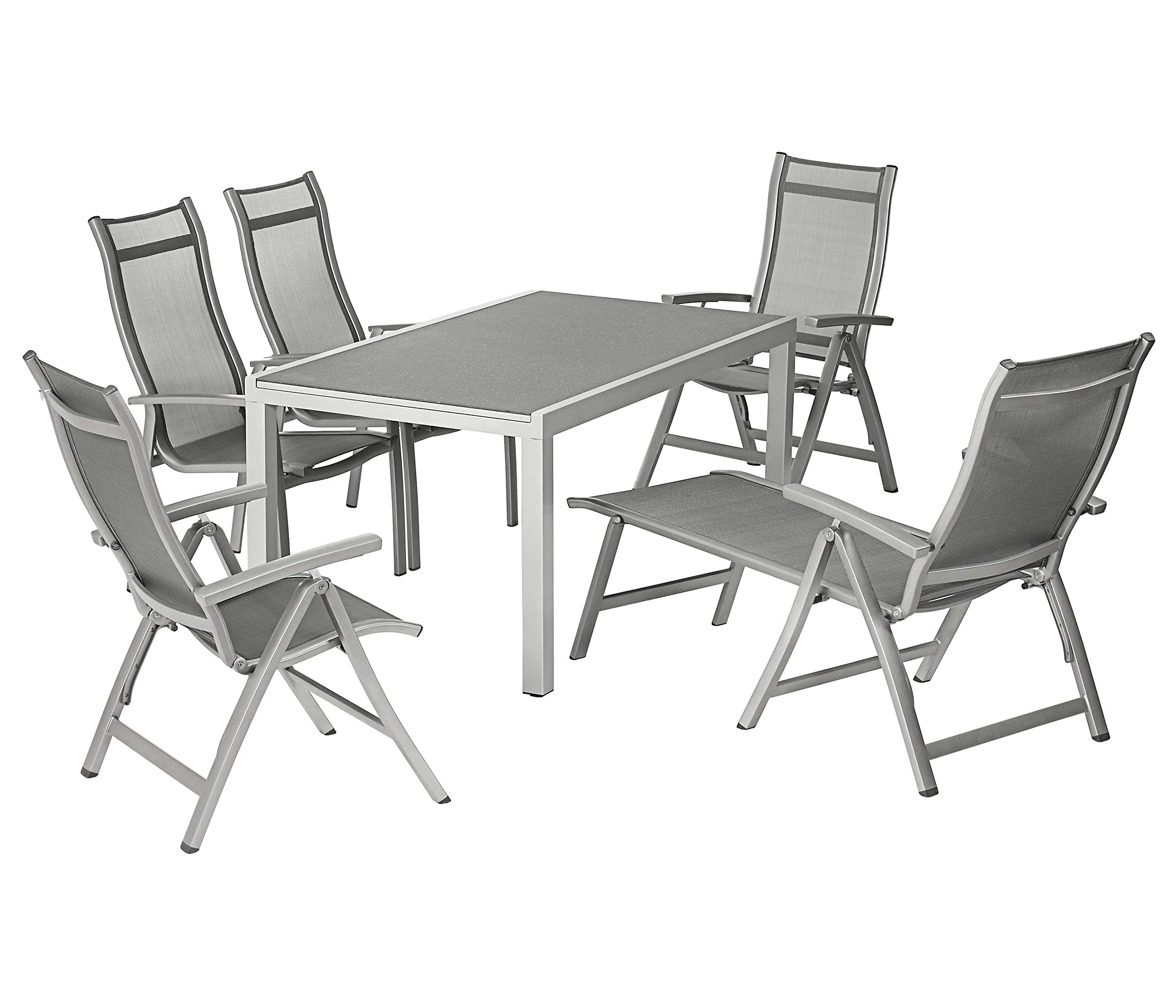 dehner-chicago-klappsessel-textilene-aluminium-grau image 4