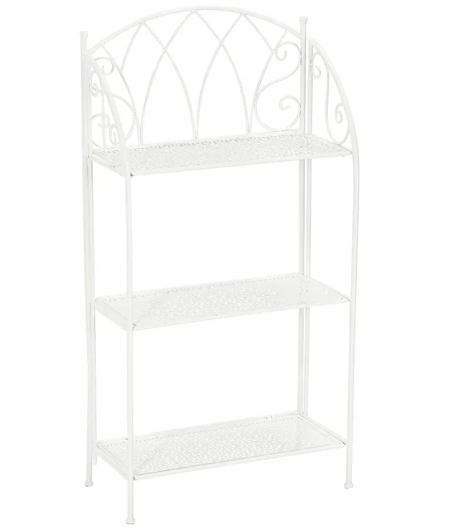 dehner-luca-regal-metall-wei-115-5-cm-pulverbeschichtet image 1