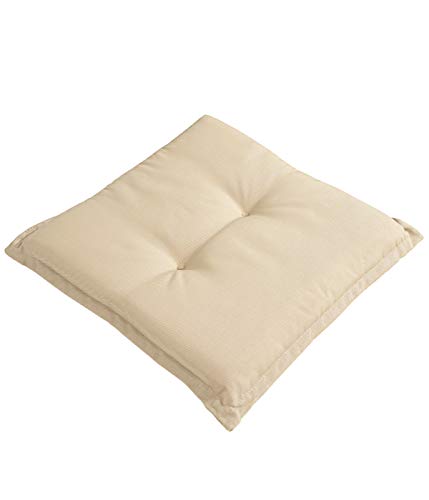 dehner-villach-sitzkissen-hockerpolster-beige-50x50x6 image 2