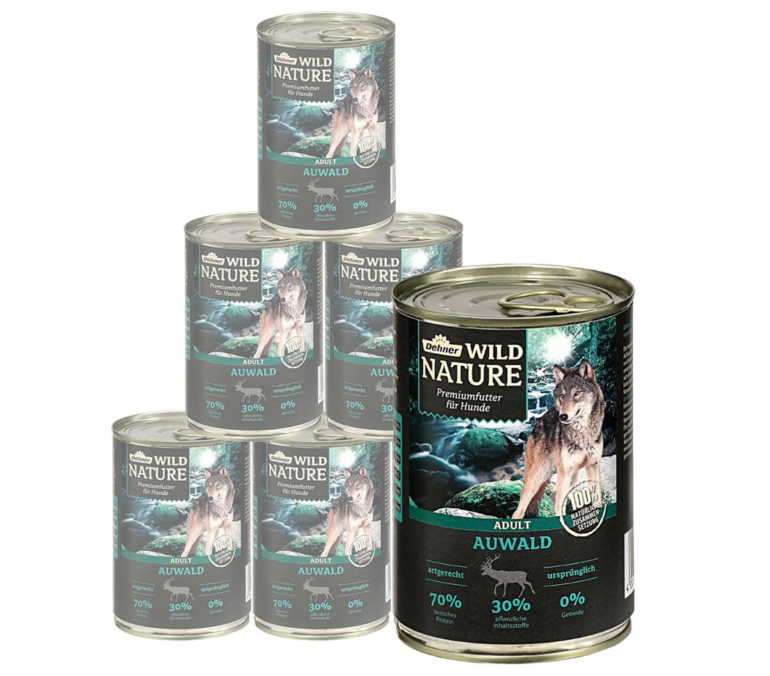 dehner-wild-nature-auwald-hundefutter-6x800-g-wild-gefl-gel image 6