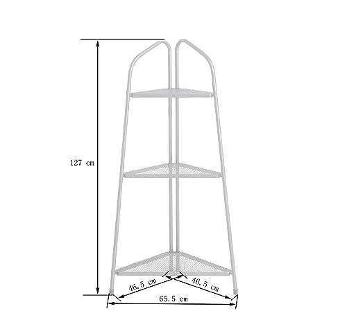 dehner-savoy-eckregal-metall-dunkelgrau-127-cm image 6
