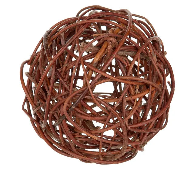 dehner-weidenkugel-weidengeflecht-deko-30-cm-braun image 1