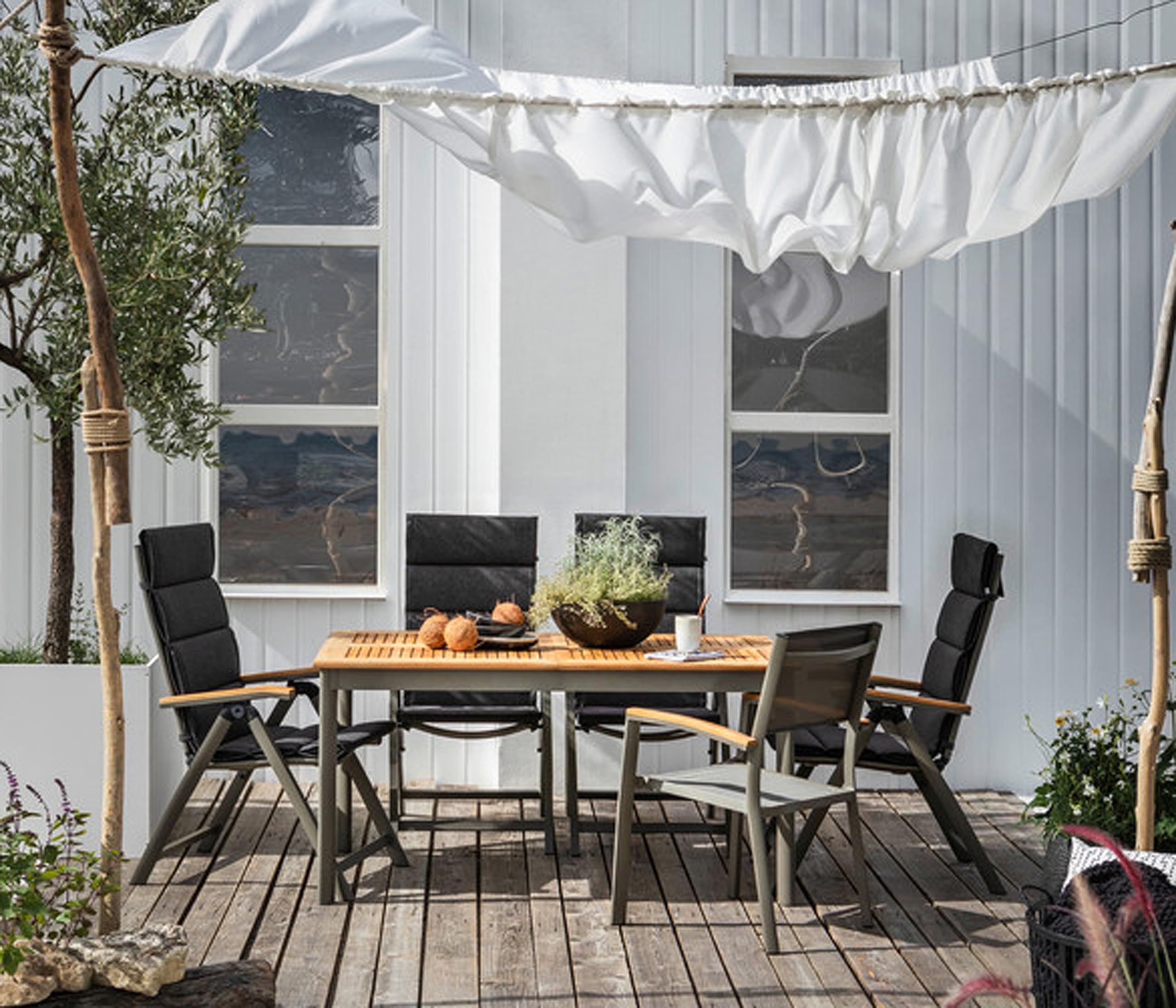 dehner-calais-auszugstisch-gartentisch-teak-152-210cm image 2