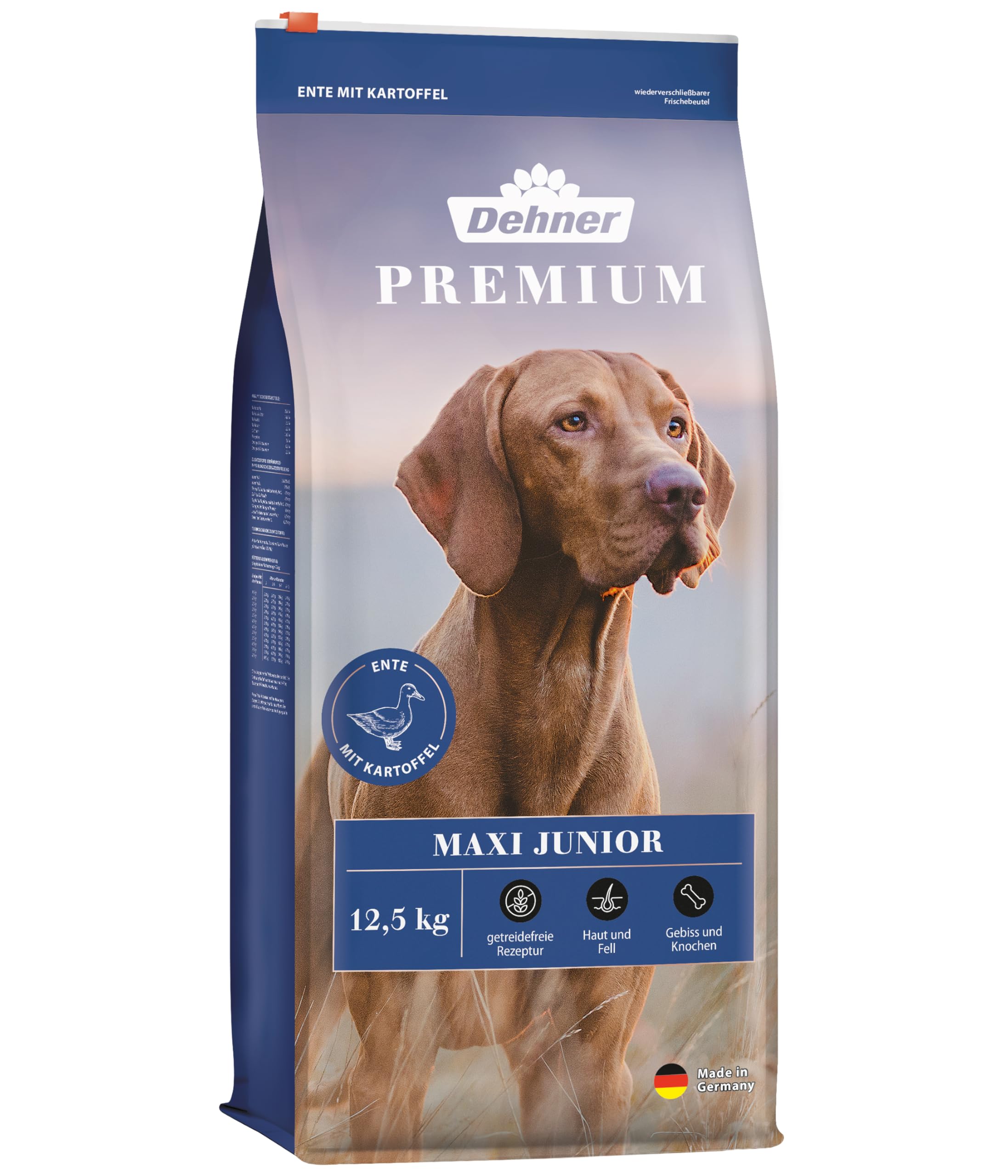 dehner-premium-maxi-junior-hundefutter-ente-lamm-4-kg image 5