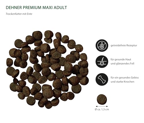 dehner-premium-maxi-adult-trockenfutter-ente-lamm-4-kg-getreidefrei image 5