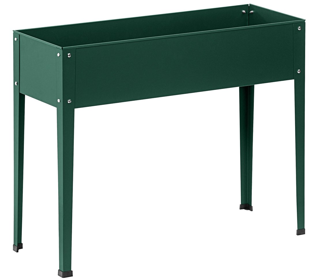 dehner-hochbeet-m-nster-2-metall-100x30cm-dunkelgr-n image 1