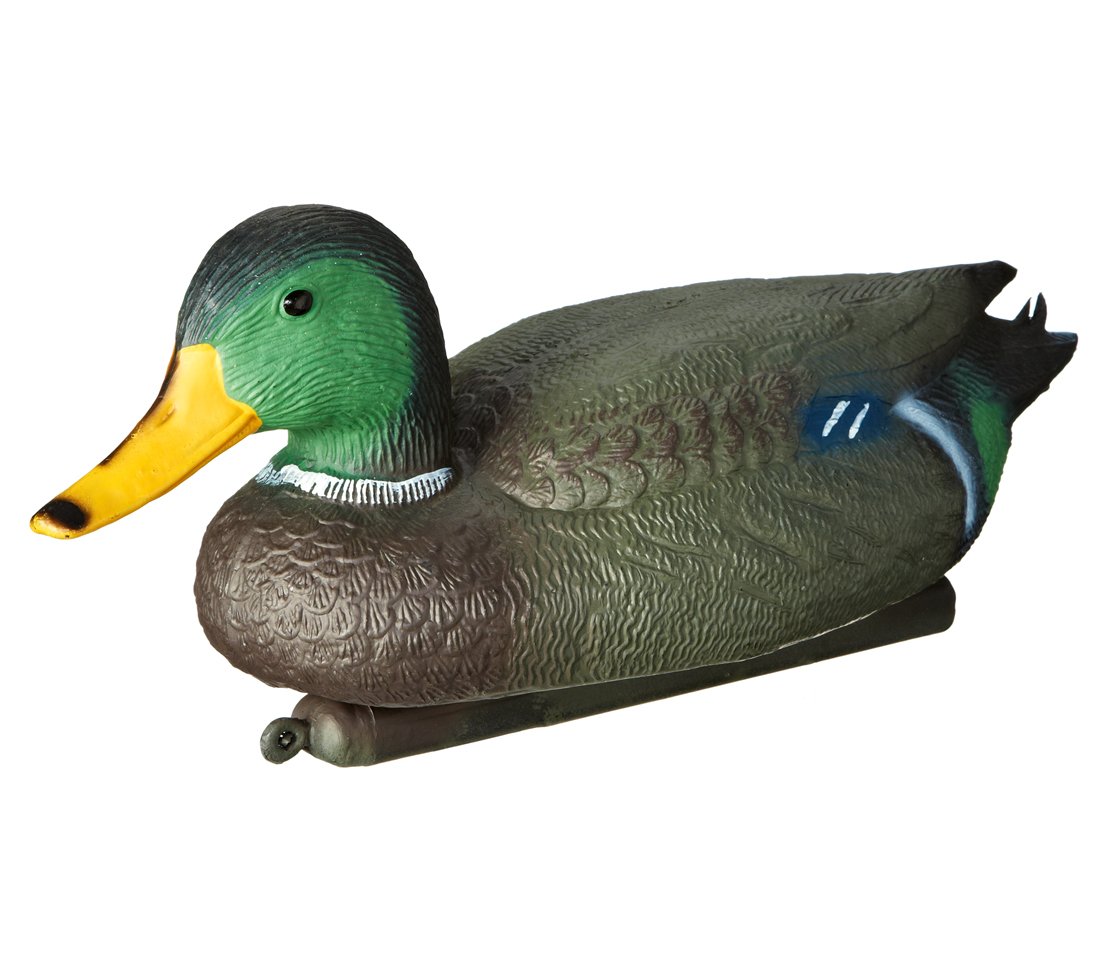 dehner-lockente-erpel-dekoente-kunststoff-schwimmf-hig-40-cm image 1