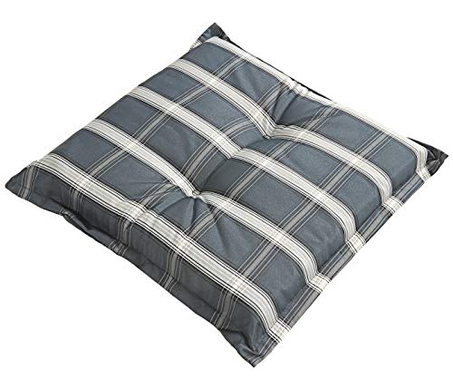 dehner-sitzkissen-lancy-50x50x8-cm-graues-stuhlkissen-polyester image 2
