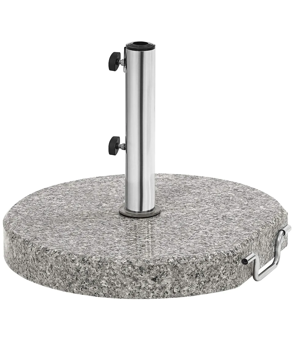 dehner-sonnenschirm-st-nder-granit-30kg-grau-rund image 1