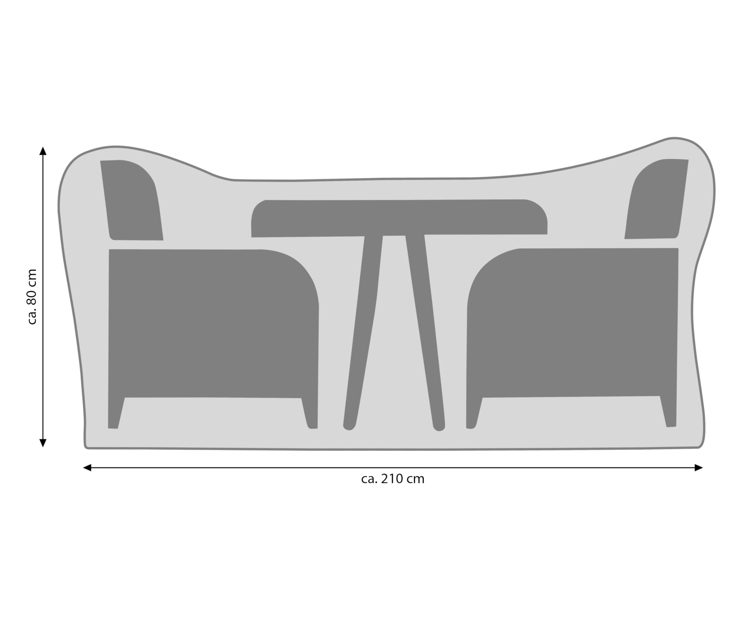 dehner-abdeckung-sitzgruppe-grau-210x80x160-polyester image 3