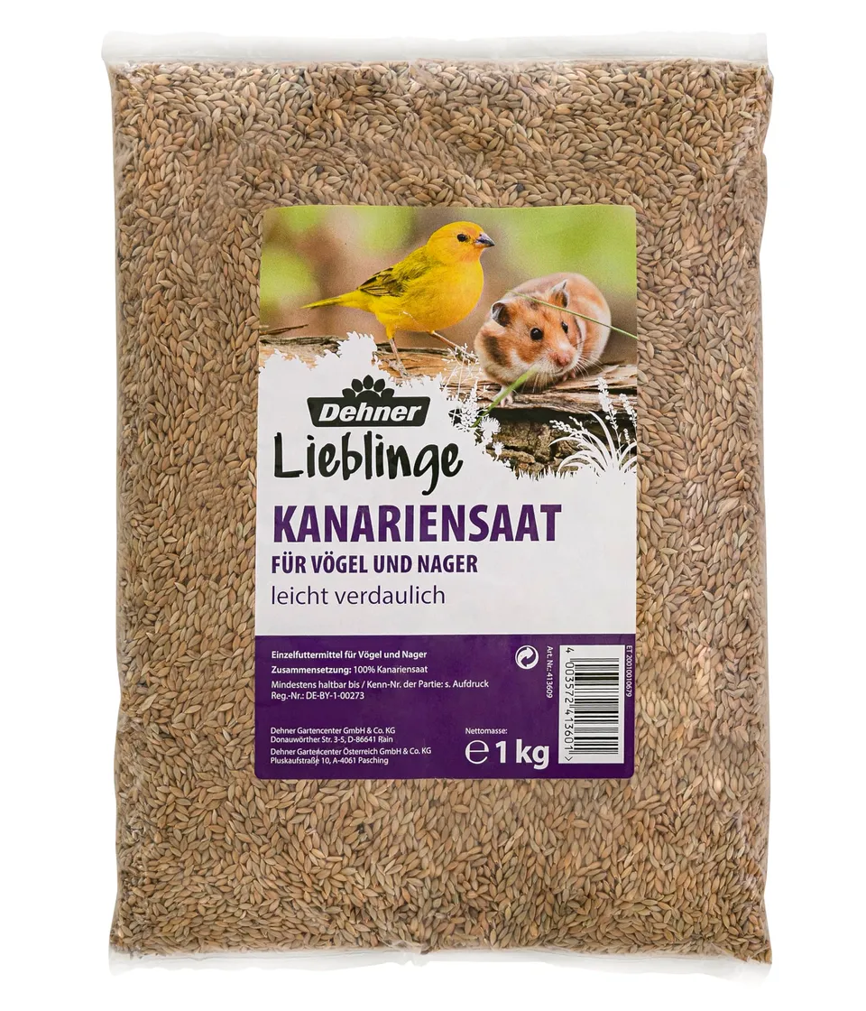dehner-lieblinge-vogelfutter-kanariensaat-10x1-kg-proteinreich image 1