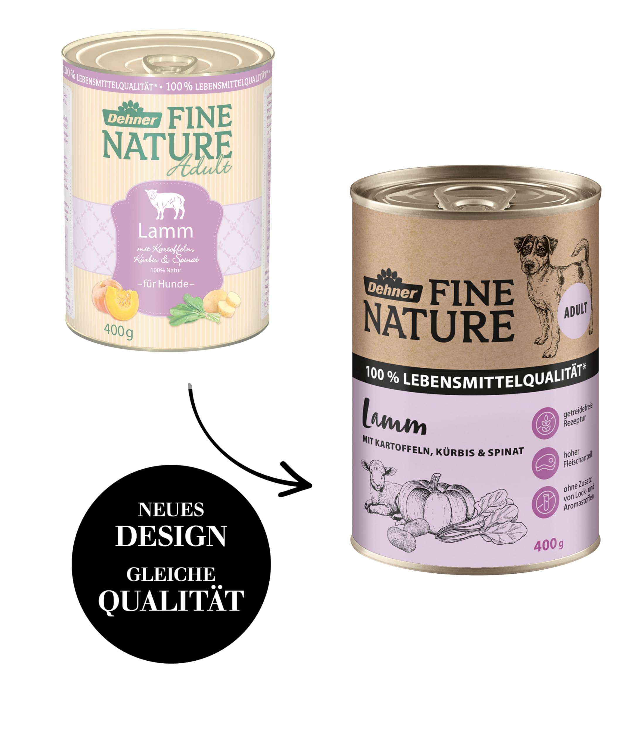 dehner-fine-nature-hundefutter-lamm-2-4-kg-getreidefrei image 4